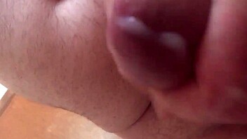Huge Cock Masterbates Teasingly Closeup
