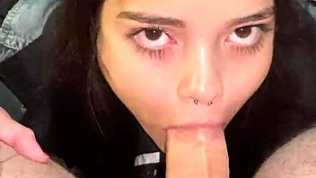 debora prado gives deepthroat blowjob and reverse cowgirl ride before bed