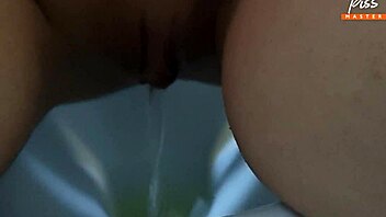 pissing femdom compilation sprays golden rain everywhere