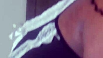 horny ebony babe's wet pussy drips for big black cock