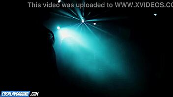 isabella twirls onto john wick's long cock parody