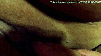 masturbating alone until explosive horny climax with big ass tits