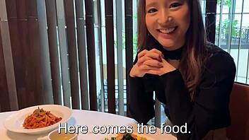 rich slut in red underwear begs for hardcore hotel creampie cowgirl