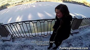 fuckin glasses tourist bangs local cutie vika volkova hard