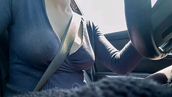 i'm this horny italian milf artemisia with juicy big tits driving wild