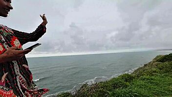 lukas pounds skinny beach slut's tight pussy balls deep in public adventure