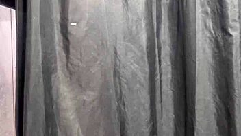 egyptian babe's wet pussy licked and monster cock fucked in public toilet