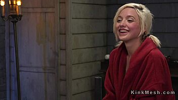 Blonde's Brutal BDSM Torment And Submission