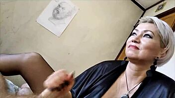 mature bitch glasses blowjobs compilation suck my huge cock envy