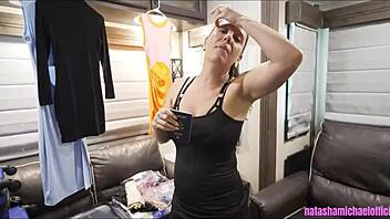 Italian Hotwife Pity Handjob Vacation