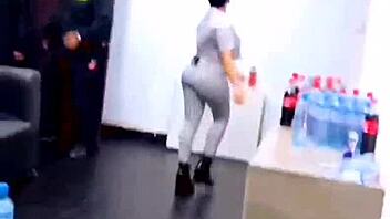 daniela darcourt shakes peruvian latina ass seductively