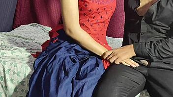 desi brunette fucked hard with dirty hindi audio and oiled ass