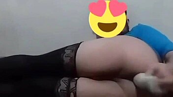 sofiblack slut gapes ass wide with huge dildo rough