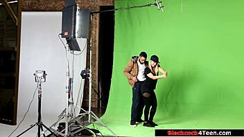 blonde fan deepthroats and rides celebrity bbc hard