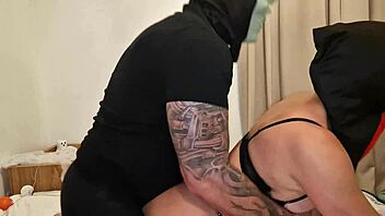 halloween creep fucks her big ass and cums hard