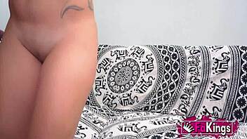 innocent latina wife cuckolds husband in rough group quickie