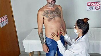 nurse's sexy massage has me throbbing for release