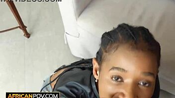 big tits ebony model pussy pounded raw in homemade interracial audition