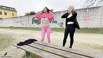 Rebel And Vittoria Take DP From Two Muscular Studs