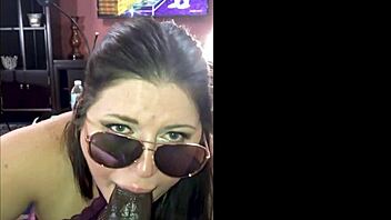 Why Does Succulent Samantha Gulp Black Monster Cock's Creamy Facial Load?