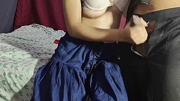 desi brunette fucked hard with dirty hindi audio and oiled ass