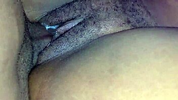 ebony 20yo's huge boobs bounce on stepdad's monster cock