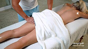 oh damn that fake masseur hit me with crazy orgasms at the spa ugh
