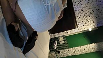 brazilian milf mya in white lingerie fucked unseen way