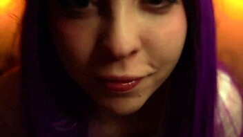 Moona's intense asmr ear licking session