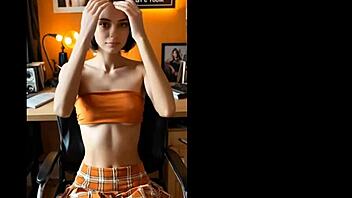 Dani's Deepthroat Doll Face Fucking Cumshot Explosion!