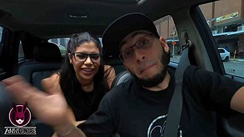 i licked sheila ortega's pussy eagerly in the car