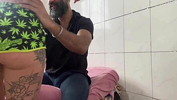 smoking big cock deepthroat gagging skinny girlfriend pussy