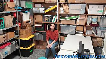 teen thief amateur railed hard creampie 😈🔥