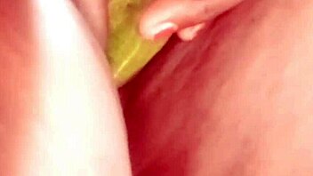 New Indian Village Girl Fucks Vegetable Hardcore Wet!