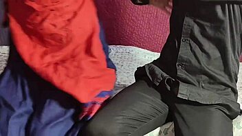 desi brunette fucked hard with dirty hindi audio and oiled ass