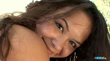 babe with tan lines rides cock after deep facefuck