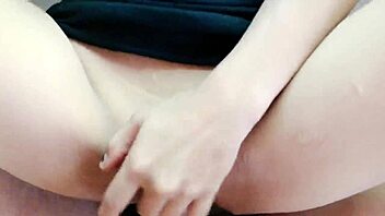 i catch boss's young latina maid masturbating and lick her smooth pussy