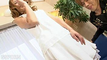 Sexy Japanese Milf Gangbanged With Creampie Finish