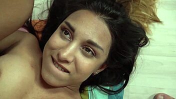 Asian babe Roxy gapes ass on monster cock rough anal