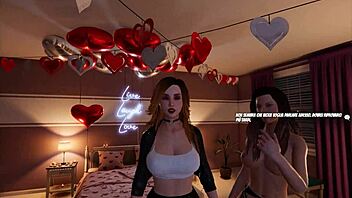 House party threesome with stephanie and vickie 😈💦🔥