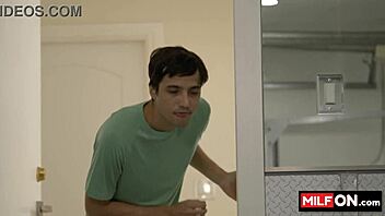 double milf trouble blows ricky spanish at gym wet pussies!