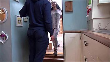 You love this nasty slut ripped and creampied in kitchen, right?