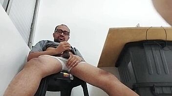 Vivi Guedez Spots His Huge Dick Hanging Out After Night Out