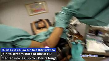 dr tampa tests eliza sheilds backstage fetish