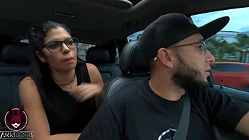 i licked sheila ortega's pussy eagerly in the car