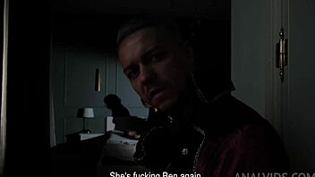 Skinny teen babe anal orgy gaping double penetration halloween party