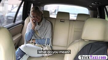 huge boobs blonde gets railed hard in cab ride