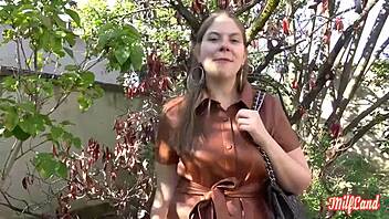 Naughty Alice Belle Grabs Two Huge Cocks