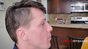 Blonde MILF Joins Freeuse Family Orgy Parody With Eye-Rolling Fucks