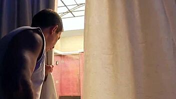 Bruna Castro's tight tranny ass takes bareback anal creampie pounding